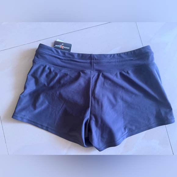 ZeroXposur Women's Swim Shorts gray size 6 elastic waist - Picture 7 of 16
